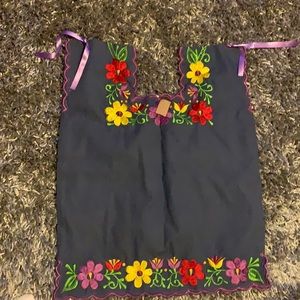 Authentic Woman’s Embroidery Mexican Shirt